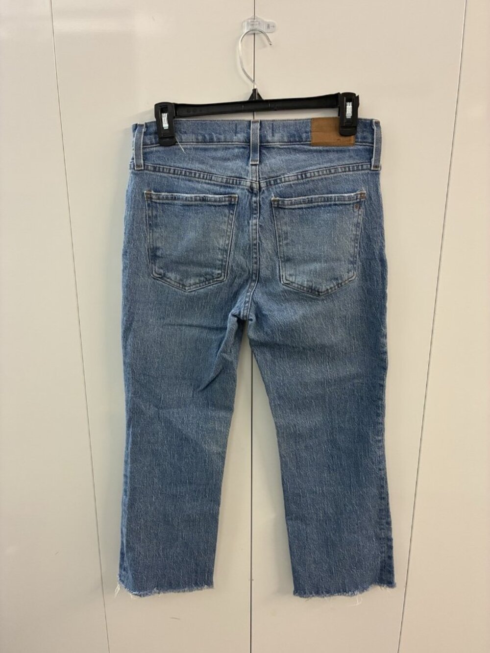 Madewell Jeans Womens 27P Cali Denim Boot Stretch Raw Hem